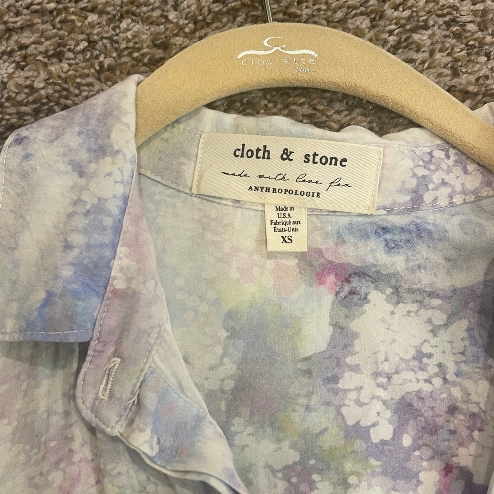 Anthropologie Multicolor Button-Down Shirt size XS
Brand cloth and stone - Picture 4 of 7
